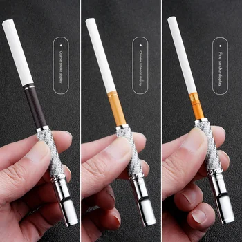 Ustvarjalne Ogljikovih Vlaken Cigaret Imetnik Filter Čiščenje Cikel Tobak Cigarete Filter Za Večkratno Uporabo Čisto Zmanjšanje Katrana Dim Ustnik