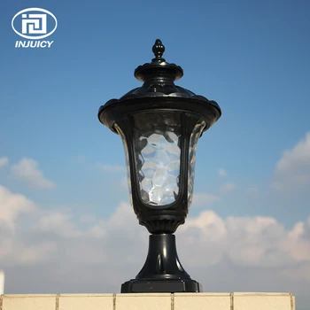 Evropski Retro Prostem Luči Nepremočljiva Steno Stolpec Park Hotel Vrata Steber Dvorišče Stenske Luči LED Pokrajino Prikaži Svetilka