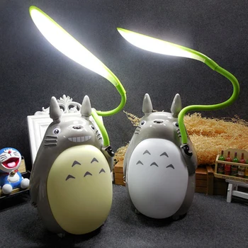 Ustvarjalne Risanka Ventilator USB Swich Hayao Miyazaki Totoro Noč Svetlobe Otroci Soba Lučka v Breme Dežnik Totoro Razsvetljavo