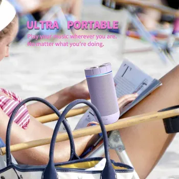 COMISO Nepremočljiva Bluetooth Zvočniki Zunanji Brezžični Prenosni Zvočnik z 24 Ur Dolžina Vrhunsko Zvoka za Kamp, Plaža