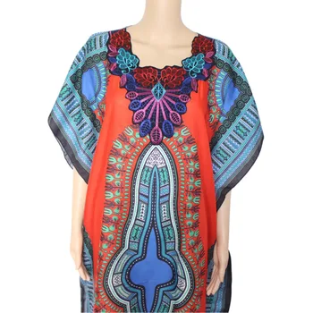 G. Hunkle Nove Ženske Indie Folk Dashiki Obleko Modne Tradicionalne Afriške Print Maxi Vestidos Haljo Africaine Femme Dashiki Tanko