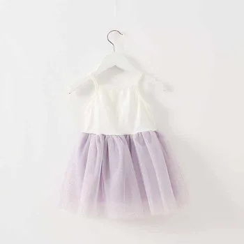 Novo 2016 poletna obleka dojencek dekliška oblačila otroci veliko mašno obleko Mrežasto obleko dekleta oblačila baby dekle, princesa obleke