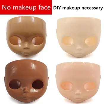 Blyth Lutka Za 1/6 lutka FacePlate DIY prodajo 5 KOS faceplate in backplate in vijake, da ne make up