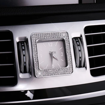 Za Mercedes Benz C E S CLS GLC W205 W212 W213 W222 W218 X253 Avto Oprema Centralne Ura Tabela Watch Obroč Trim Diamond Pokrov