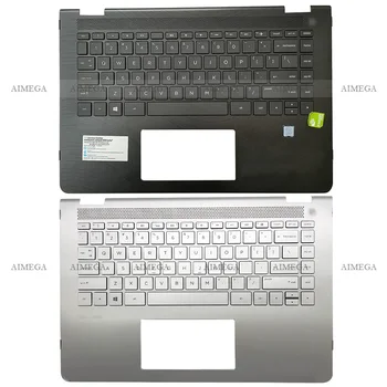 Laptop podpori za dlani Zgornji Primeru, da NAS, Če je Tipkovnica Za HP Paviljon X360 14M 14-BA 100TX 048TX 114DX 015DX 924117-001 924115-001