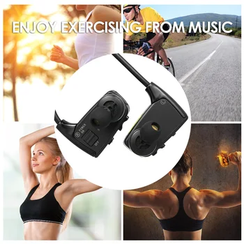 Docooler W262 2v1 Glasbo, Slušalke, 8GB MP3 Predvajalnik Športne Slušalke, MP3, WMA Digitalni Predvajalnik Glasbe, ki Teče Slušalke z Mikrofonom