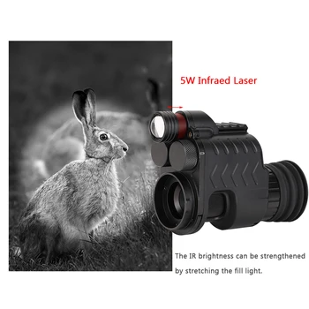 5600 Joule IR Nočno Vizijo Področje Digital Night Vision Riflescope 850nm Ir Red Dot Področje 1280x960 Night Vision Področje uporabe Fotoaparata