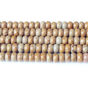 Linxiang Modni nakit 4x6 ~ 5x8mm naravni gemstone interval pearl lesa jade Songzhu DIY žensk Zapestnico, Ogrlico, Uhane