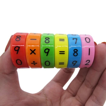 Matematika Igrače Otroška naučijo Izobraževalne montessori Palico Magnetni valj Puzzle Izobraževanja Število Igrače Izračun Igro Učijo Štetja