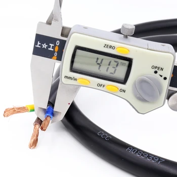 1M Hi-fi avdio 14 mm napajalni kabel večino hi-fi kabli napajalni kabel, ki jih prodajajo meter zvočna moč žice