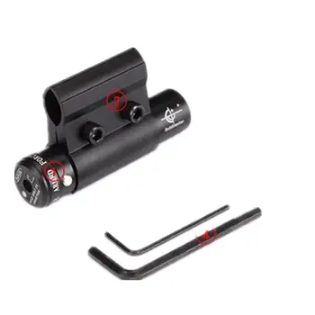 Infrardeči laser pogled rdeč laserski, katerih Cilj Pogled, pogled usmerjen instrument z mount za puško obsega 9 mm do 22 mm gori železniški
