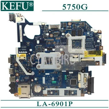 KEFU LA-6901P original mainboard za Acer 5750G z GT520M Prenosni računalnik z matično ploščo