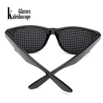 Kaleidoscope Očala Moških Uresničevanje Vizije PinholeGlasses Pinhole Očala Vid Anti-kratkovidnost Pin hole sončna Očala