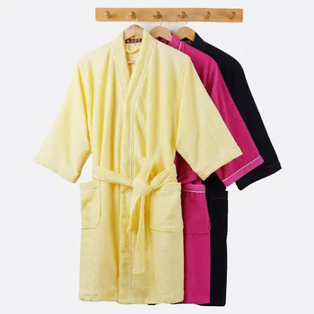 Bombaž, Plavanje Vpojne Kopalni Plašč Ženski Jeseni Brisačo Materiala Paro Yukata Kimono Moški Tanke Spalne Srajce Hišna Obleke