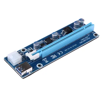Riser kartico Mini PCI-Eextender, da PCIE 16X Reža za Kartico Expansion USB 3.0 Vmesnik Ac Odcepa Kartico za video grafične kartice