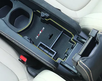 Osrednji armrest posodo imetnik pladenj škatla za shranjevanje za Honda Civic 4dr Limuzina 2016 2017 avto organizator dodatna oprema, avto styling
