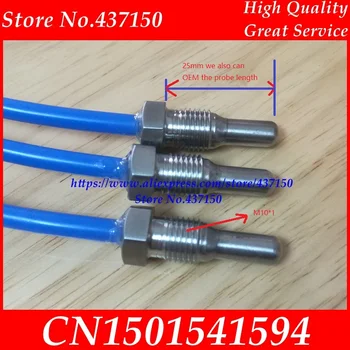 Visoke temperature silikonski žice fix senzor temperature M10 nit PT1000 DS18B20 NTC10K thermistor PT100 temperaturni senzor kabel