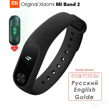 Original Xiaomi Mi Band 2 Smart Bluetooth Manšeta Fitnes Zapestnica Miband 2 OLED Zaslon, Sledilna Ploščica Srčnega utripa Utrip IP67