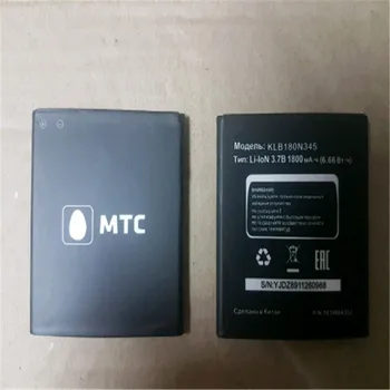 1800mAh Baterija Za MTS MTC Smart 4g Sprint KLB180N345 T45 mobilnega telefona, Baterije + skladbo kode
