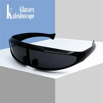 X-Men Ribe Oblikovan Sončna Očala Moške Osebnosti Laser Eyewears Kul Robot Sončna Očala Vožnje Sunglass Očala