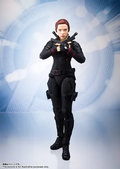SHF Marvel Black Widow Konec Igre Avengers Natasha Romanoff BJD figuric Igrače