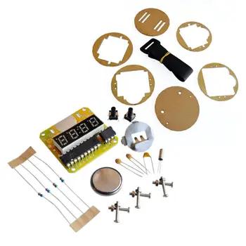 Pametni Elektronski čip LED ure elektronska ura za vgradnjo DIY LED Digitalni Watch Elektronska Ura Kit Whosale & Dropship