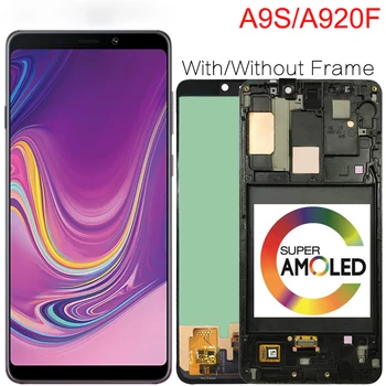 Za Samsung Galaxy A9 2018 LCD A920 A9S A9 Star Pro SM-A920F/DS A920F Zaslon, Zaslon na Dotik, Računalnike Za Samsung a9 2018 a920