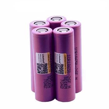 2pcs/veliko Izvirnih LiitoKala 3,7 V 18650 2600mAh baterije, Baterije za ponovno polnjenje ICR18650-26FM varno baterije Industrijsko uporabo