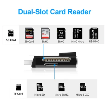 Rocketek usb 3.0 HUB card reader 4K HDMI je združljiv 1000Mbps Gigabit Ethernet adapter za SD/TF kartica micro SD za Microsoft Surface Pro 7