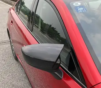Za Mazda 6 Atenza 2020 Nazaj Ogledalo Zajema Vzvratno ogledalo primeru cover ABS 2PCS Kritje prilepite Strani Zrcalne Prevleke