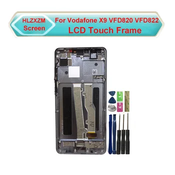 Za Vodafone X9 VFD820 VFD822 Zaslon LCD Z Zaslon na Dotik Z Okvirjem Računalnike Skupščine Zamenjava