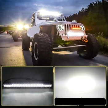 Truejo Super Svetla LED Luči, Bar 12D 8-20 palčni Offroad Combo Led Bar za Lada Tovornjak 4x4 SUV ATV Field 12V 24V Auto Vožnje Svetlobe