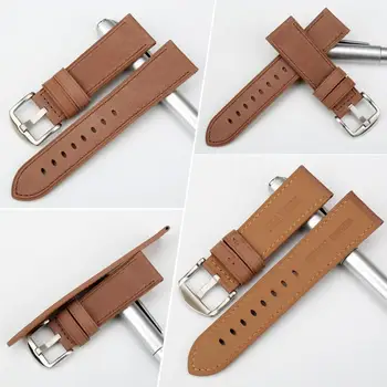 MAIKES Watch Pribor rolex_Watch Band 22 mm Watch Traku 24 mm Pravega Usnja Watch Zapestnice leatherman Watchband Za Omega