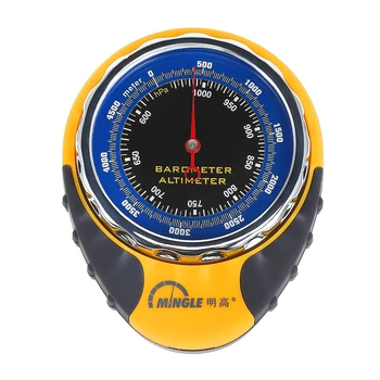 Zunanji Planinarjenje Višino Meter Višinomer, Termometer, Kompas, Barometer Mehanske Termometer Carabiner Štiri-in-One
