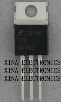 FDP20N50 FDP 20N50 500V/20A TO-220 ROHS ORIGINAL 10PCS/veliko Brezplačna Dostava Elektronika sestava komplet
