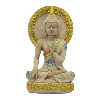 Novo Leto 2020 Kip Bude Na Tajskem, Buda Kiparstvo Peščenjak Ročno Izdelani Budizem Hindujski Fengshui Figur Meditacija Doma Dekor