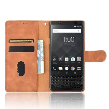 Flip Usnjena torbica za BlackBerry Keyone Primeru 4.5 palčni Denarnice Knjigo Kritje Za BlackBerry Keyone Magnetno Stojalo Kartice Slotov Vrečko