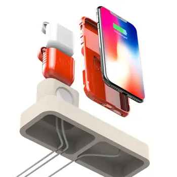 Prenosni 3-V-1 Brezžični Mobilni Telefon Stojalo za Polnjenje postajo za Apple Watch / iPhone / Zrak Stroki Pametni Mobilni Polnilniki Telefon Nove