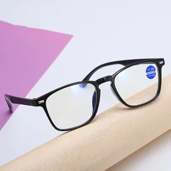 Anti modra svetloba Očala Ženske Obravnavi Očala Moških Jasno Objektiv Računalnik Očala Ženske Pregleden Presbyopia Očala +1.0 4.0