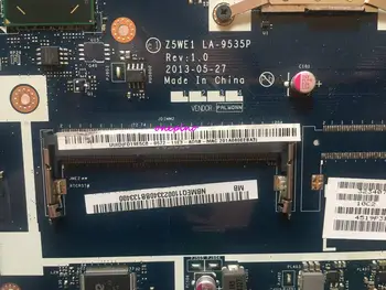 Z5WE1 LA-9535P primerni Za Acer aspire E1-530 E1-570 E1-570G prenosni računalnik z matično ploščo 1007U/2117U Test dela --ne heatsink