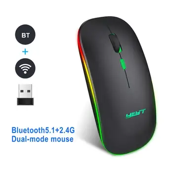 G852 Prenosni Bluetooth 5.1 2.4 G Polnilna Wireless Gaming Miška za Prenosne računalnike
