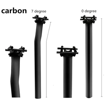 MTB kolo polno ogljikovih vlaken sedežna 27.2*350/400mm in 31.6*350/400mm cestno kolo 0/7 stopnjo ogljika palico Ultralahkih