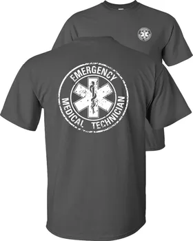 Krog Stiski Paramedicinsko Tehnika T-Shirt EMS bil reševalec Poklicne Poletje Bombaža, Kratek Rokav, O-Vratu Unisex Majica Novo S-3XL