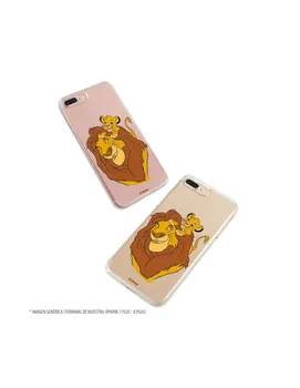 Uradni Disney Mufasa in Simba silhueto iPhone 11 primeru-Levji Kralj