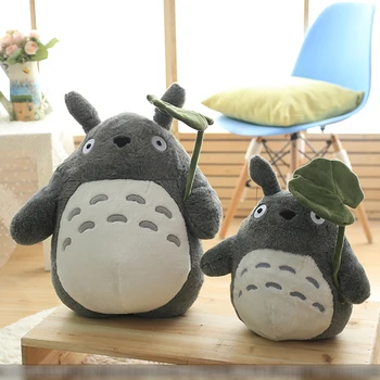 Mehko Totoro Mačka Plišastih Igrač Za Otroke, Dekleta Pliš Plišaste Živali Anime Totoro Lutke Otrok Darilo Mehko Blazino Blazine Dekor