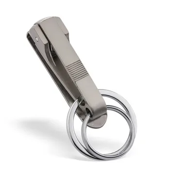New Metal Moške Pasu Keychain Obrabe Pasu Pasu Ustvarjalne Avto Keychain Obesek Auto Dodatki Keyring Obroč Keychain darilo