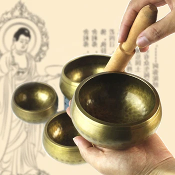 Nepal Ročno Bude, Tempelj Dejavnosti Tibera Skledo Doma Okraski Ritual Glasbene Terapije Baker Gonge Baker Tibetanske Pojoče Sklede