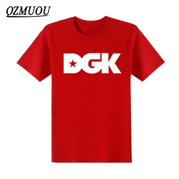 2020 Nov Modni Hip Hop DGK Majice s kratkimi rokavi Moški Skateboard Street Natisnjeni T Majica Kratek Rokav Vrhovi Priložnostne Moške majice Tee Velikost