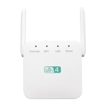 Brezžični WiFi Vmesnik Wi Fi Booster 2.4 G Wi-Fi Ojačevalnik 300Mbps Signal WiFi Long Range Extender Antena 2dBi za Windows