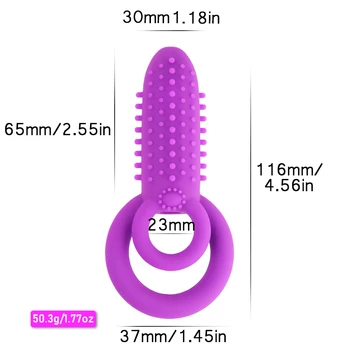 Vibracijska Sex Ring Za Moški Penis Seks Vibrator Obroč Moški Stimulacijo Ščegetavčka Zamudo Izliv Erotično Sex Igrače Za Par